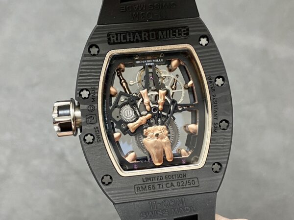 Richard Mille RM 66 Flying Tourbillon Limited Edition 18k Rose Gold - Image 8