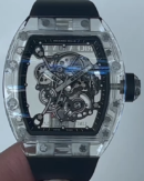 Richard Mille RM055 Transparent Case Skeleton Dial - Image 9
