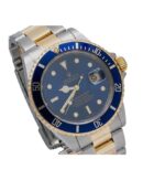 Rolex Submariner Date Two Tone Blue Dial 16613 Replica - Image 3