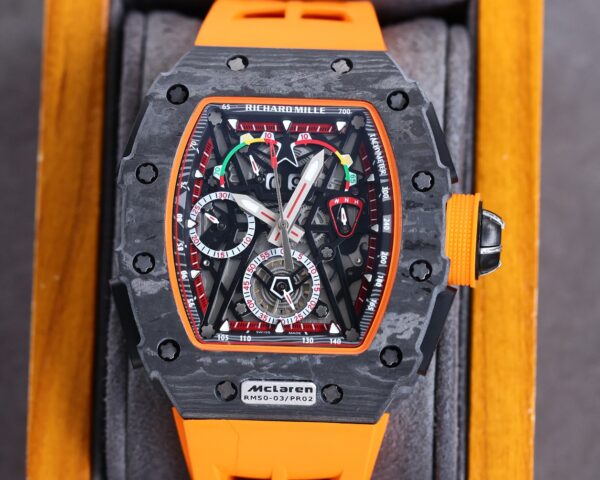 Richard Mille RM 50-03 McLaren F1 Tourbillon Split-Seconds Chronograph - Image 11