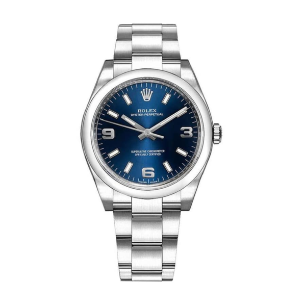 Replica Rolex Air King 114200-0014 Blue Dial Steel