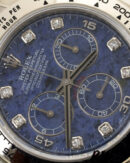 Rolex Daytona 116519 Sodalite diamonds dial 40mm Mens Replica Watch - Image 4