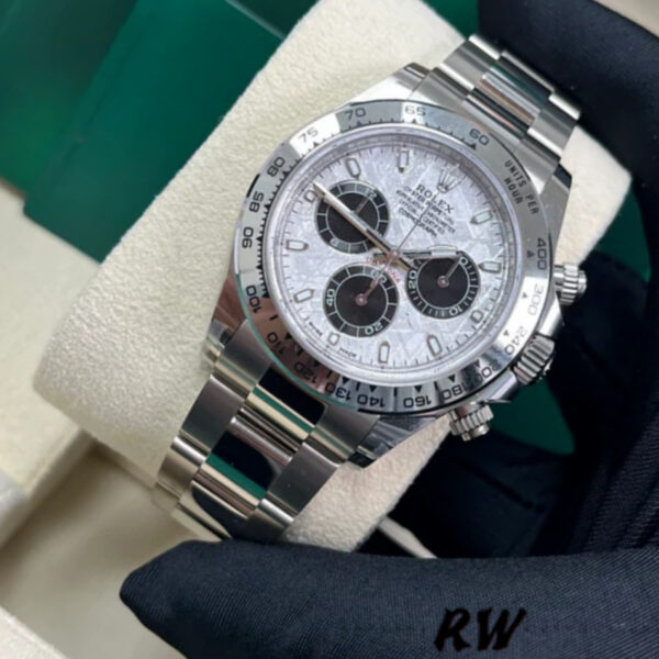 Rolex Cosmograph Daytona 116509 Meteorite Grey Dial 40MM Mens Replica Watch - Image 3