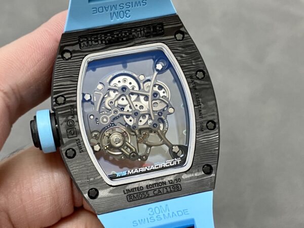 Richard Mille RM 055 Bubba Watson Yas Marina Circuit NTPT Blue - Image 8