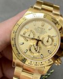Rolex Daytona 116508 Yellow Gold Champagne Index Dial 40MM Mens Replica Watch - Image 5