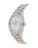 Rolex Day-Date 228349RBR Diamond Bezel Sundust Dial Replica - Image 3