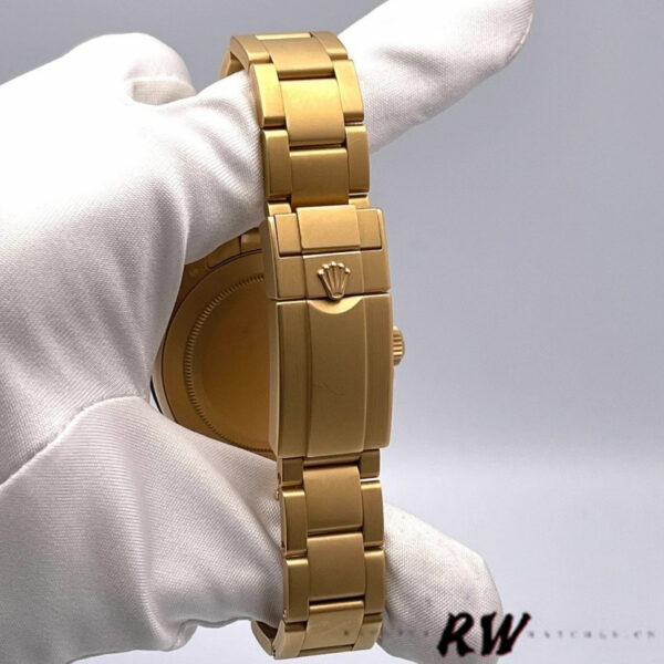 Rolex-Daytona 116528 Yellow Gold White Dial 40mm Mens Replica Watch - Image 5