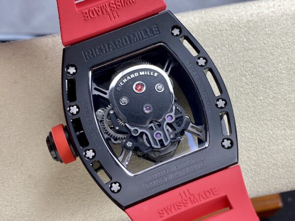 5 Colors Richard Mille Limited Edition RM52 Skull Titanium Tourbillon Openworked Dial - Image 26