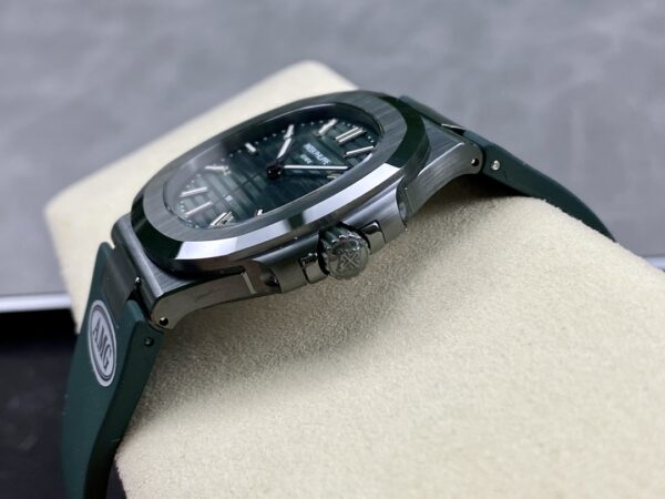 Patek Philippe Nautilus Green Rubber Green Dial 5711 40MM Watch - Image 7
