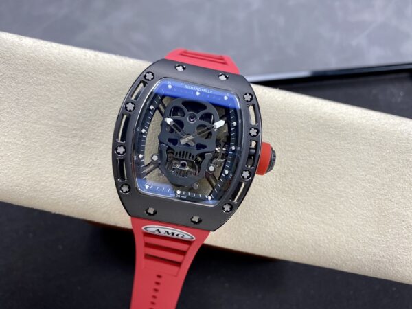 5 Colors Richard Mille Limited Edition RM52 Skull Titanium Tourbillon Openworked Dial - Image 23