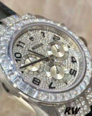 Rolex Cosmograph Daytona 116599 pave diamond dial 40mm Mens Replica Watch - Image 4