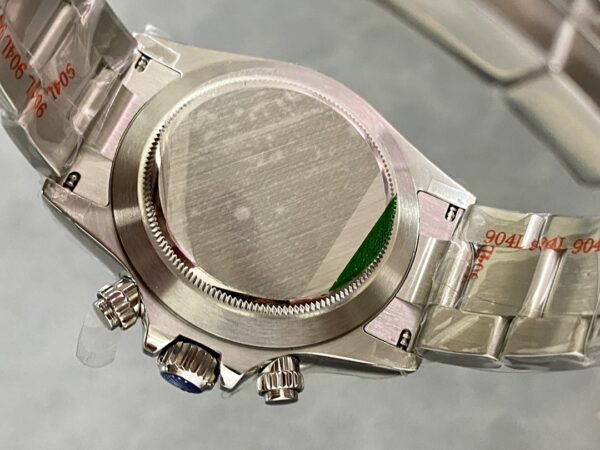Rolex Daytona 116520 Stainless Steel Case White Dial 40MM Mens Replica Watch - Image 9
