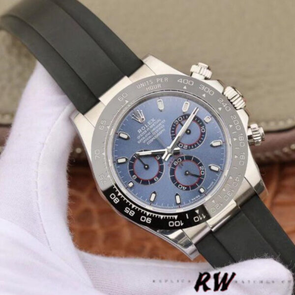 Rolex Daytona Cosmograph 116519 Blue Dial 40mm Mens Replica Watch - Image 2