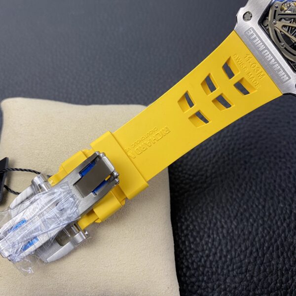 Richard Mille RM 11 03 Titanium Skeleton Dial Yellow Strap - Image 9