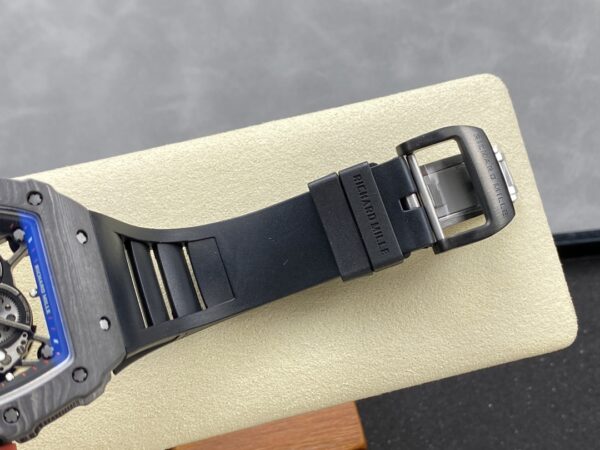 Richard Mille Rafael Nadal NTPT Carbon RM Black Rubber Strap RM035-02 - Image 10