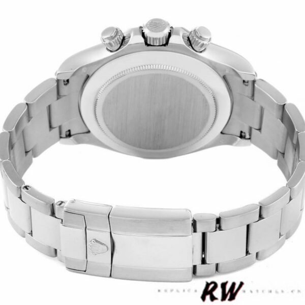 Rolex Cosmograph Daytona 116509 White Arabic Dial White Gold 40MM Mens Replica Watch - Image 6