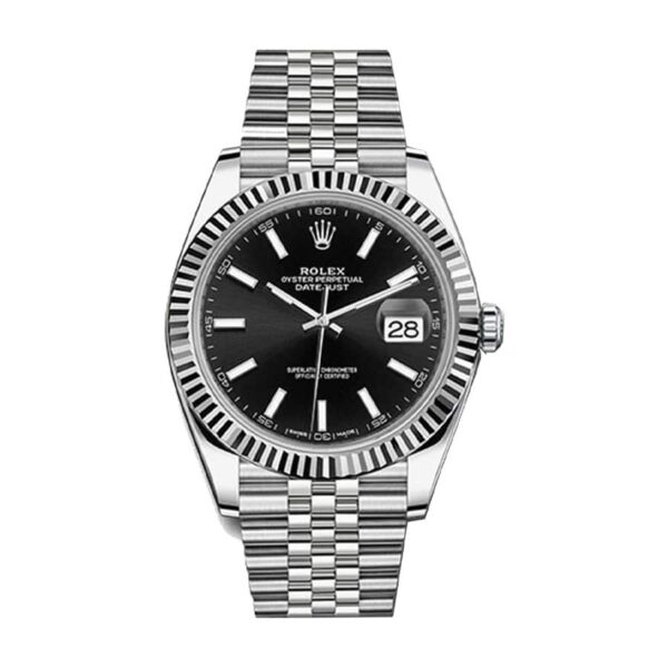 Replica Rolex Datejust 126234 Stainless Steel Black Dial