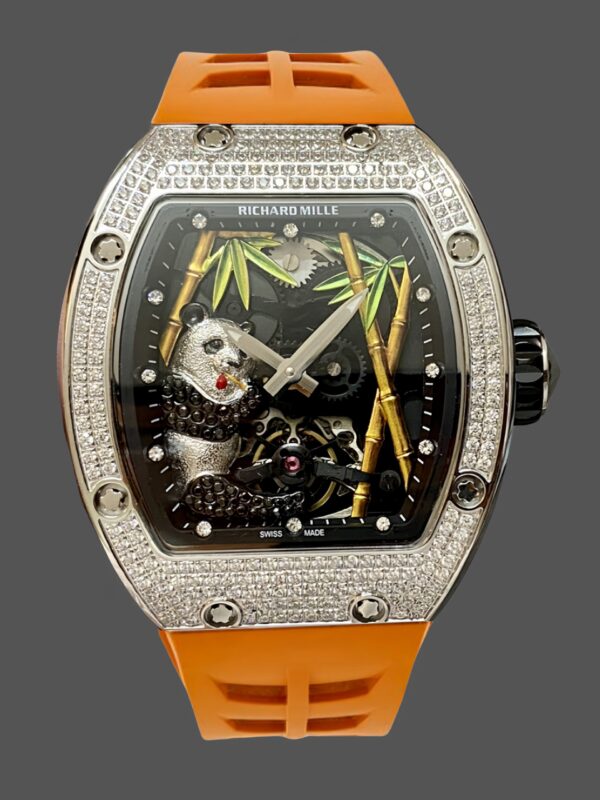 Richard Mille RM 026 01 Panda A Luxurious Bamboo Wonderland Diamond And Gold