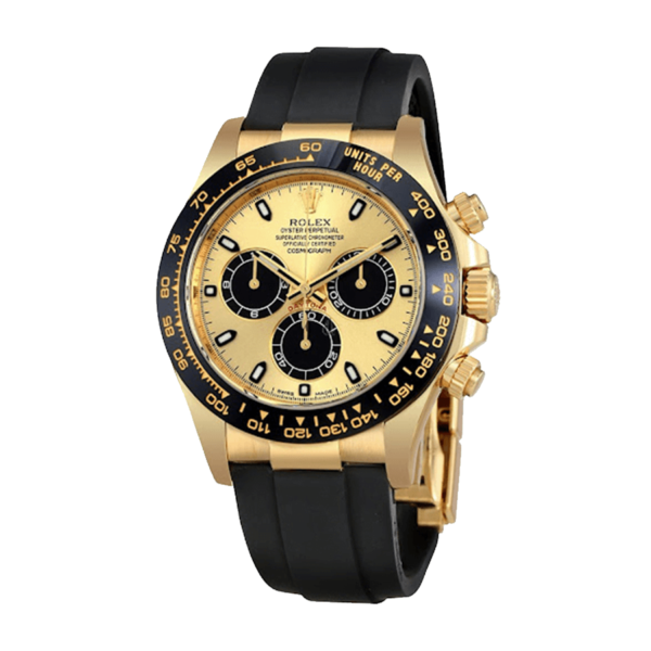 Rolex Daytona Cosmograph 116518LN Gold Dial Replica - Image 2