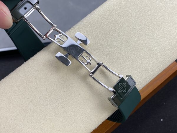 Patek Philippe Nautilus Green Rubber Purple Dial 5711 40MM Watch - Image 10