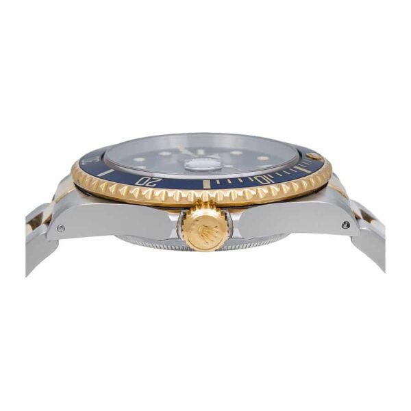 Rolex Submariner Date Two Tone Blue Dial 16613 Replica - Image 5