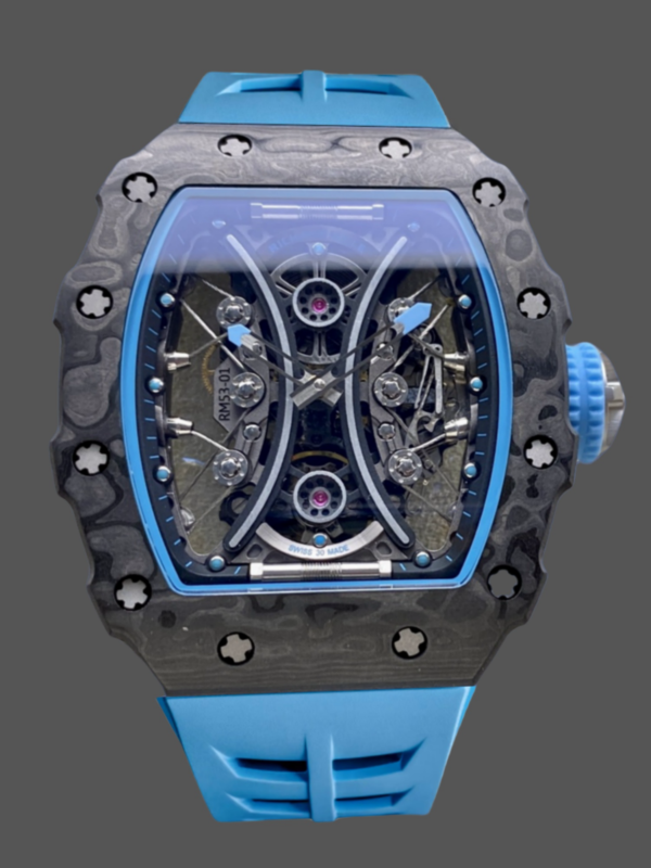 Richard Mille RM 53-01 Tourbillon Pablo Mac Donough Blue Rubber Strap