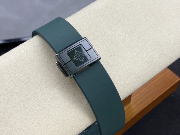 Patek Philippe Nautilus Green Rubber Purple Dial 5711 40MM Watch - Image 9