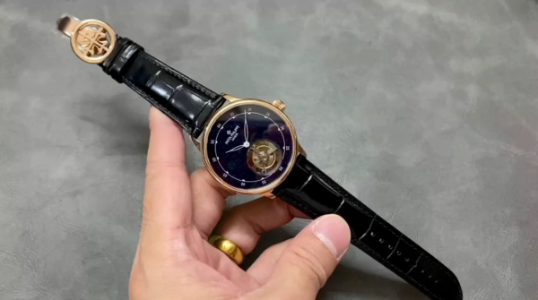 Patek Philippe Grand Complications Sky Moon Tourbillon Rose Gold 6102P 001 Watch - Image 2