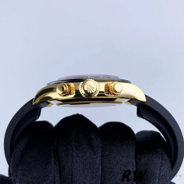 Rolex Daytona 116518LN Yellow Gold Champagne Dial 40mm Mens Replica Watch - Image 4