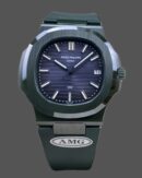 Patek Philippe Nautilus Green Rubber Blue Dial 5711 40MM Watch