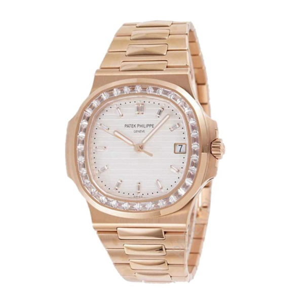 Patek Nautilus White 7122/1R-001 Replica - Image 2