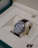 Rolex Cosmograph Daytona 116599 pave diamond dial 40mm Mens Replica Watch - Image 6
