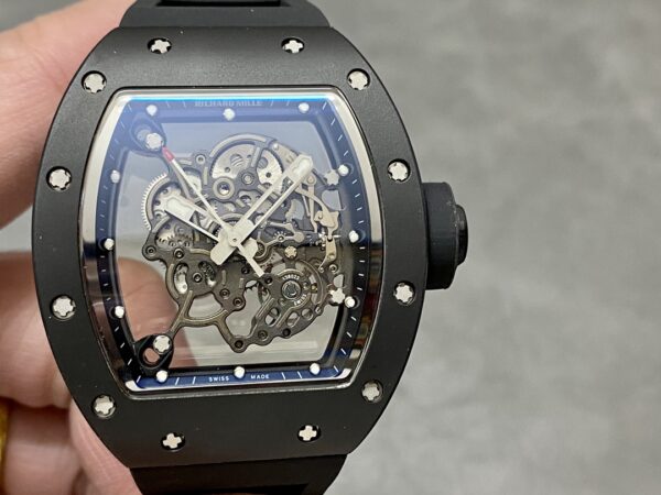 Richard Miller RM 055 RMUL2 NTPT Carbon Fiber White Mark - Image 3