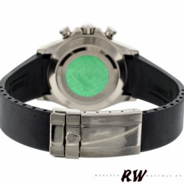 Rolex Daytona 116519MT Meteorite Dial RubberB Strap 40mm Mens Replica Watch - Image 6