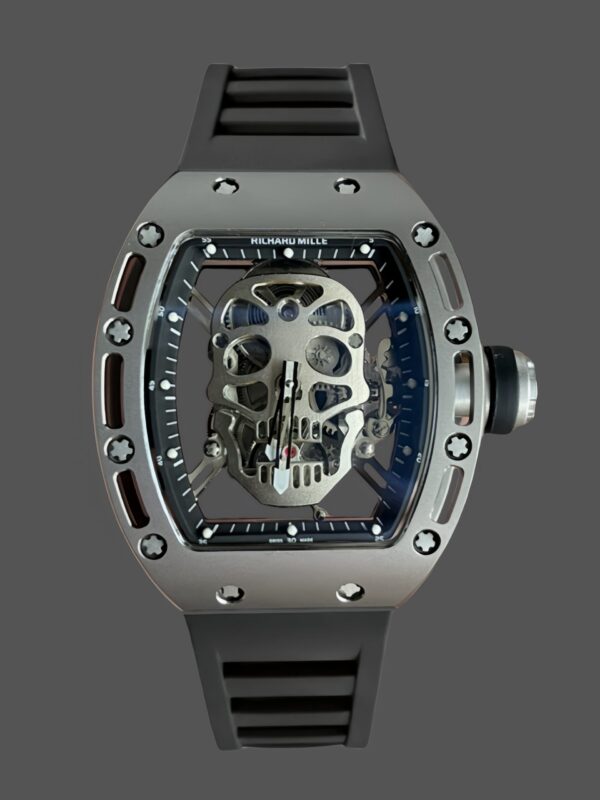 5 Colors Richard Mille Limited Edition RM52 Skull Titanium Tourbillon Openworked Dial