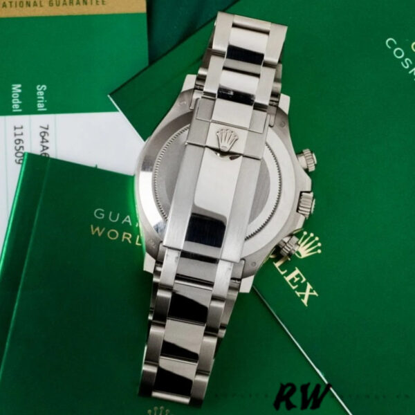Rolex Cosmograph Daytona 116509 Diamond Markings 40MM Mens Replica Watch - Image 6