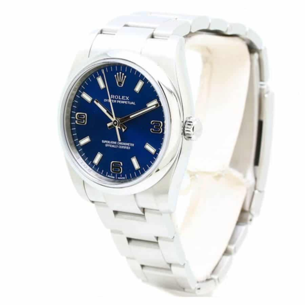 Replica Rolex Air King 114200-0014 Blue Dial Steel - Image 2