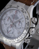 Rolex Daytona 116519 Brown Leather strap Meteorite Dial 40mm Mens Replica Watch - Image 3