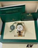 Rolex Daytona 116508 Yellow Gold White Index Dial 40MM Mens Replica Watch - Image 6