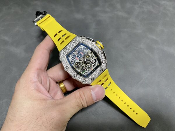 Richard Mille RM 011 03 Stainless Steel & 18K Gold Diamond Bezel - Image 6