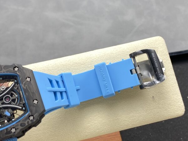 Richard Mille RM 53-01 Tourbillon Pablo Mac Donough Blue Rubber Strap - Image 10