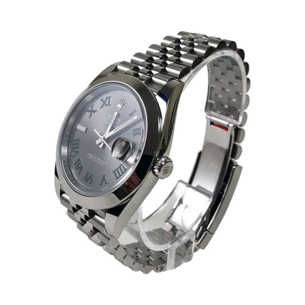 Rolex Datejust II Perpetual Grey Roman Dial 126300Jubilee Replica - Image 2