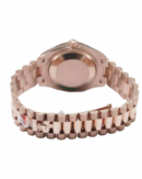 Replica Rolex Day-Date 128235 AR Rose Gold Wrapped Chocolate Dial - Image 3