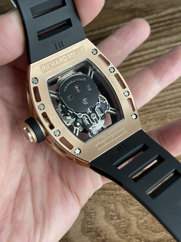 5 Colors Richard Mille Limited Edition RM52 Skull Titanium Tourbillon Openworked Dial - Image 17