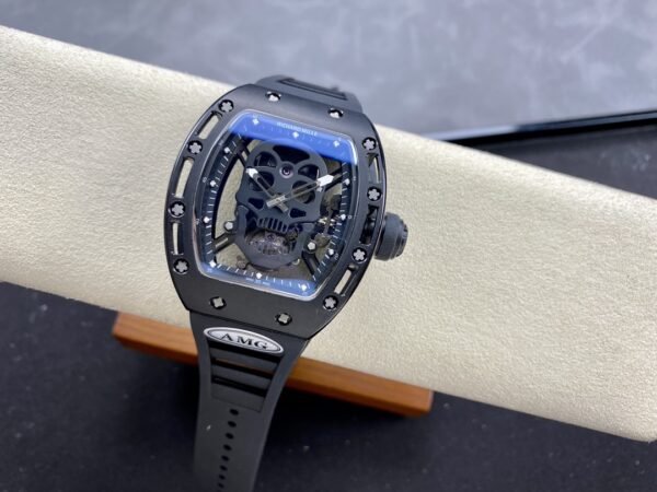 5 Colors Richard Mille Limited Edition RM52 Skull Titanium Tourbillon Openworked Dial - Image 38