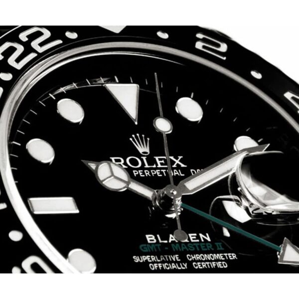 Rolex Blaken GMT-Master II 116710 DLC-PVD Replica - Image 2