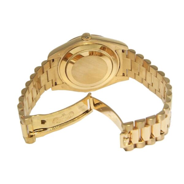 Replica Rolex Day-Date II 218238 KW Yellow Gold Champagne Dial - Image 5