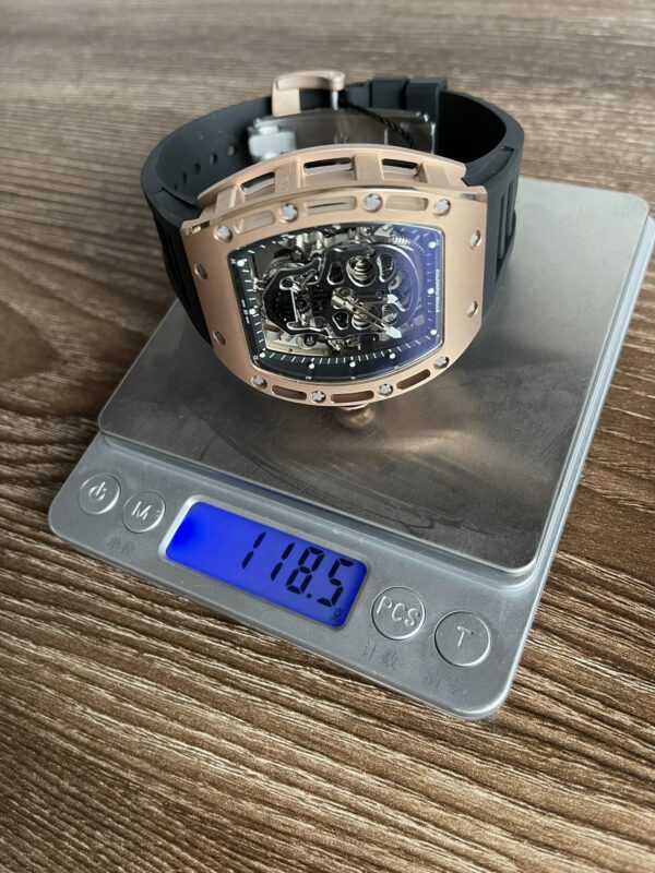 5 Colors Richard Mille Limited Edition RM52 Skull Titanium Tourbillon Openworked Dial - Image 18