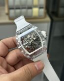 Richard Mille RM055 Transparent Case Skeleton Dial - Image 4