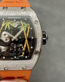 Richard Mille RM 026 01 Panda A Luxurious Bamboo Wonderland Diamond And Gold - Image 5
